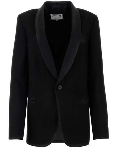 Maison Margiela Jackets And Vests - Black