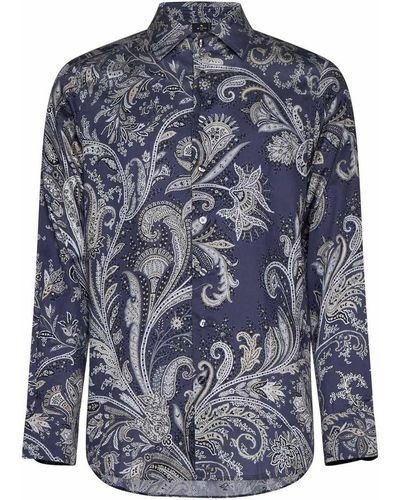 Etro Shirts - Blue