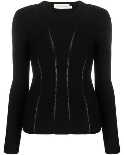 Zimmermann Sweaters - Black