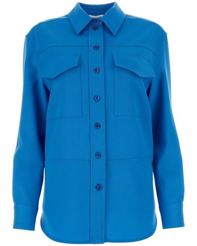 Alexander McQueen Shirts - Blue