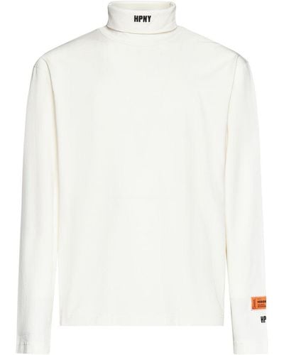 Heron Preston Sweaters - White