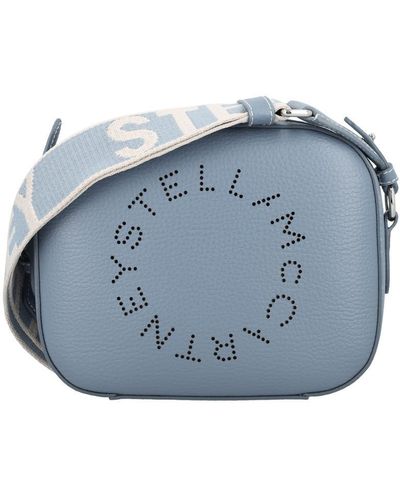 Stella McCartney Stella Logo Small Bag - Blue
