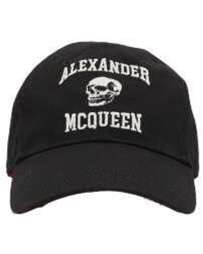 Alexander McQueen Cap - Black