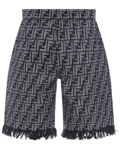 Fendi Bermuda Shorts - Gray