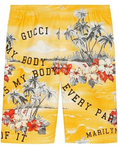 Gucci Trousers - Yellow