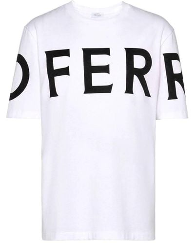 Ferragamo T-shirts And Polos - White