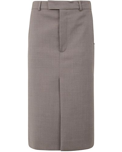 Sportmax Atoll Pencil Skirt Clothing - Gray