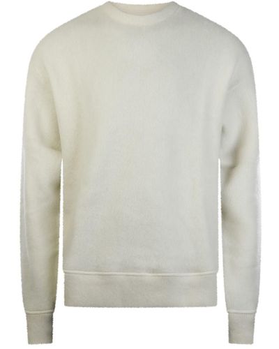 Jil Sander Milk Alpaca And Wool Blend Sweater - Gray