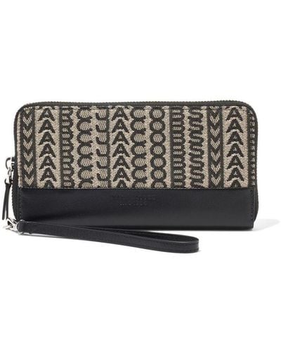 Marc Jacobs The Continental Wristlet Accessories - Gray