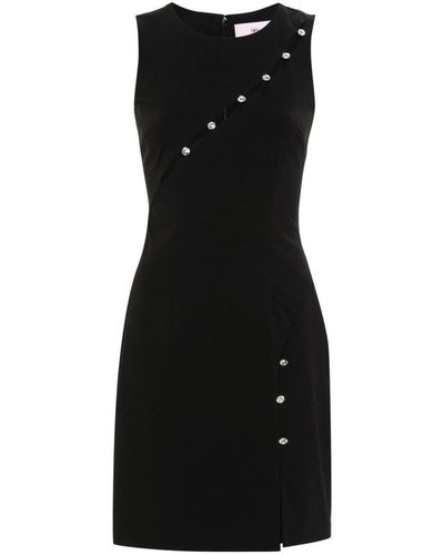 Chiara Ferragni Wrap Mini Skirt In Black