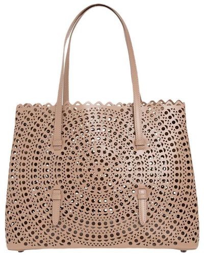 Alaïa Alaia Handbags - Natural