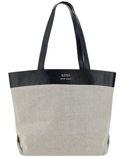 Ami Paris Handbags - White