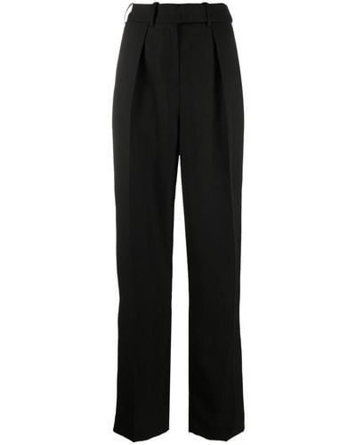 Alexandre Vauthier Tailored Wool Pants - Black