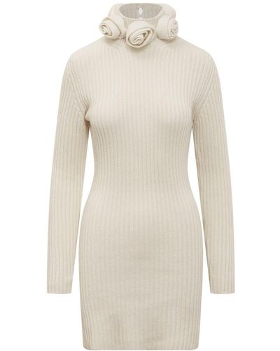Blumarine Knitted Dress - White