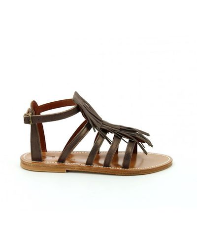 K. Jacques Frigate Sandals Shoes - Brown