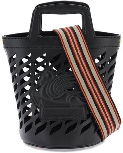 Etro Coffa Bucket Bag - Black