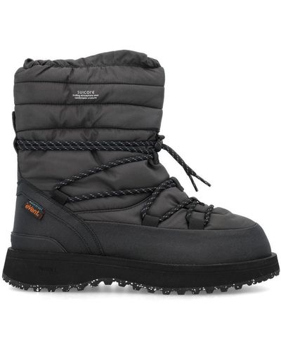 Suicoke Bower-Evab Hi-Lace Boots - Black