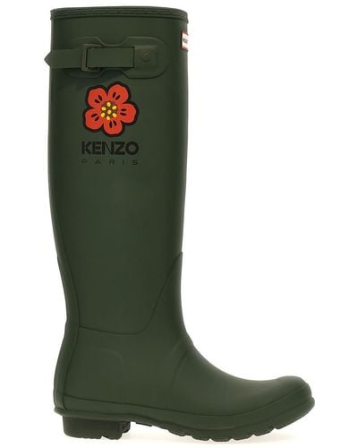 KENZO X Hunter Wellington Boots - Green