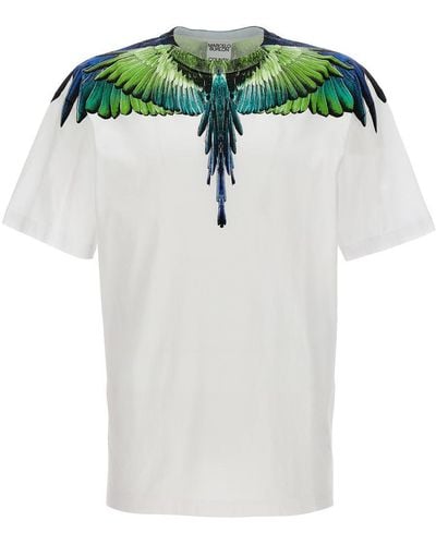 Marcelo Burlon Icon Wings T-shirt - Green