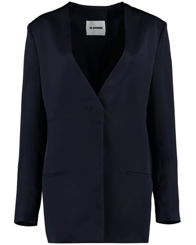 Jil Sander Tailored Jacket - Blue