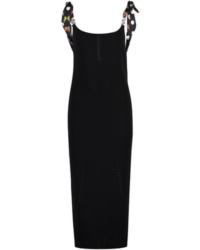 Versace Dua Lipa X - Knitted Dress - Black