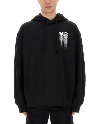 Y-3 Sweatshirt With Logo - Black