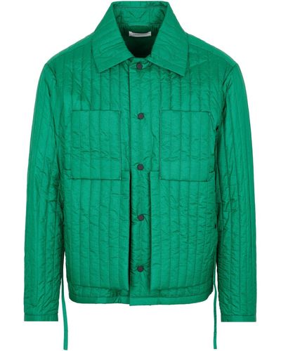 Craig Green Quilted Worker Jacket - Green