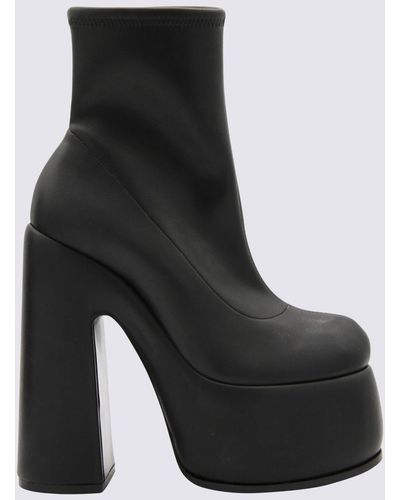 Casadei Black Leather Boots