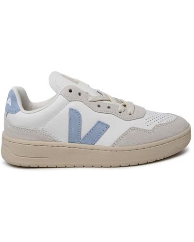 Veja 'v-90' White Leather Sneakers
