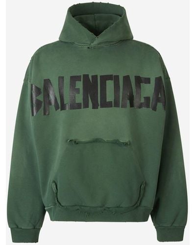 Balenciaga Tape Type Sweatshirt - Green