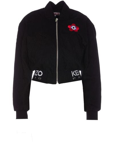 KENZO Coats - Black