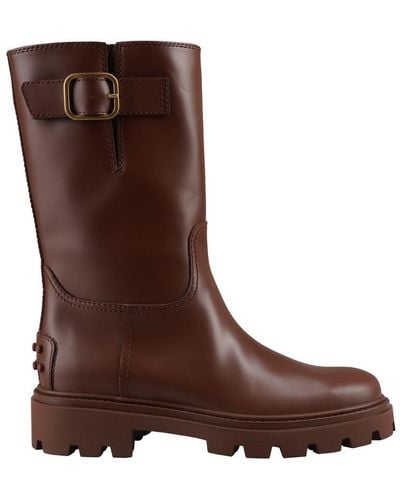 Tod's Boots Shoes - Brown