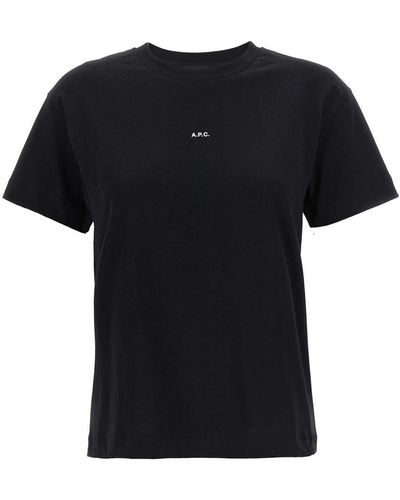 A.P.C. 'Jade' T-Shirt - Black