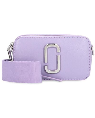 Marc Jacobs The Utility Snapshot Leather Camera Bag - Purple
