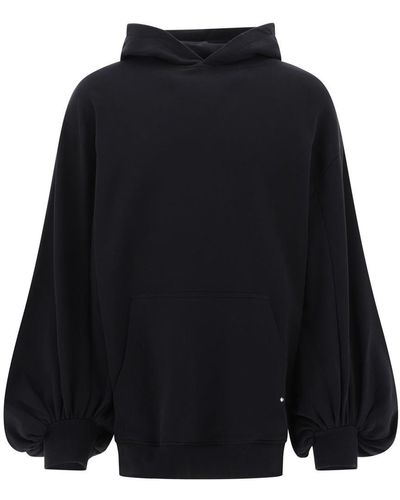GmbH Hoodie With Oversized Sleeves - Black