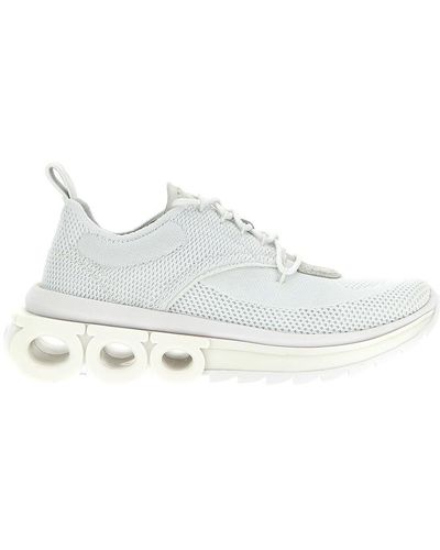 Ferragamo Mina Sneakers - White