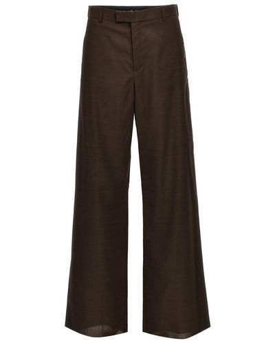 Martine Rose Houndstooth Trousers - Brown