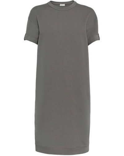 Brunello Cucinelli Day Evening Dress - Gray