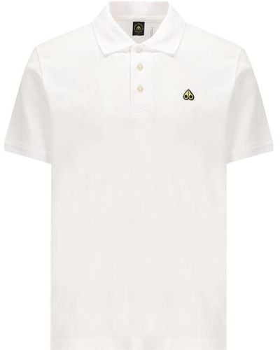 Moose Knuckles T-Shirts And Polos - White