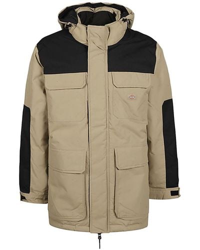 Dickies Construct Glacier View Expedition Down Jacket - Multicolour