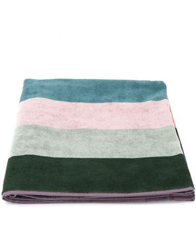 Paul Smith Striped Beach Towel - Green