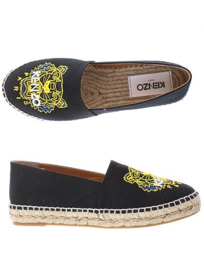 KENZO Moccasin Shoes - Black