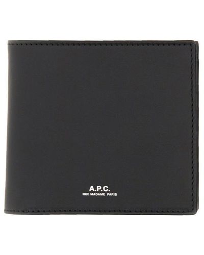 A.P.C. Wallets - Black