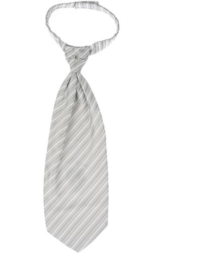 Carlo Pignatelli Tie Stripes - White