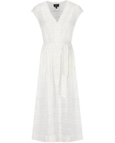 A.P.C. Dresses - White