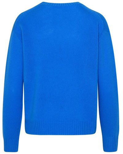 360cashmere Blue Cashmere Averill Sweater