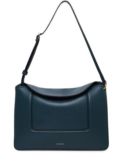 Wandler Penelope Calf Leather Bag - Blue