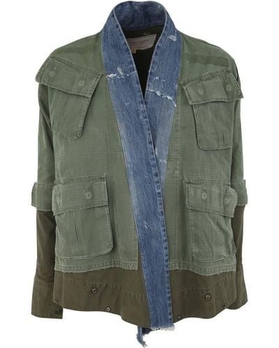 Greg Lauren Jungle Gl1 Jacket Clothing - Green