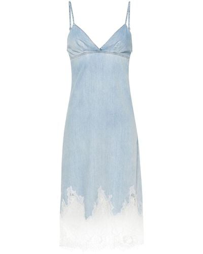 DIESEL ‘De-Rude-S’ Denim Slip Dress, , Light - Blue
