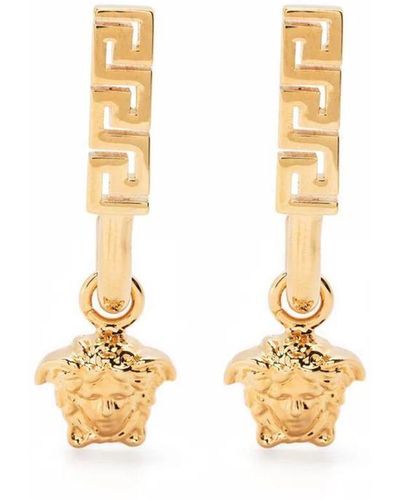 Versace Metal Earrings Accessories - Metallic